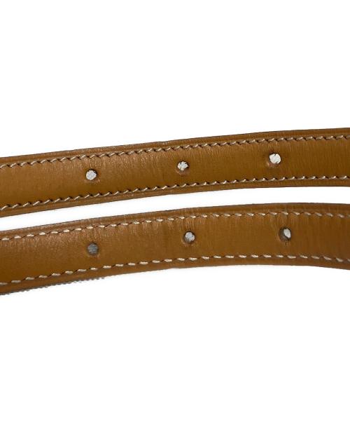 HERMES（エルメス）HERMES (エルメス) Hダンクル レザーベルト/□G刻印:2003年/シルバー金具/SZE 75 ブラック サイズ:75の古着・服飾アイテム