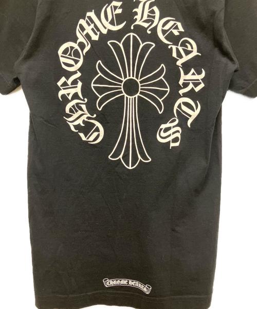 CHROME HEARTS（クロムハーツ）CHROME HEARTS (クロムハーツ) NECK LOGO プリントポケットTシャツ ブラック サイズ:XSの古着・服飾アイテム