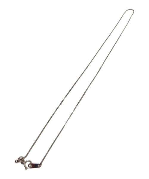 NO BRAND（ノーブランド）NO BRAND (ノーブランド) プラチナチェーンネックレス/3.3g サイズ:-の古着・服飾アイテム