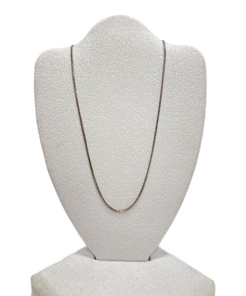 NO BRAND（ノーブランド）NO BRAND (ノーブランド) プラチナチェーンネックレス/3.3g サイズ:-の古着・服飾アイテム