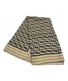 FENDI（フェンディ）の古着「大判 総柄シルクスカーフ」