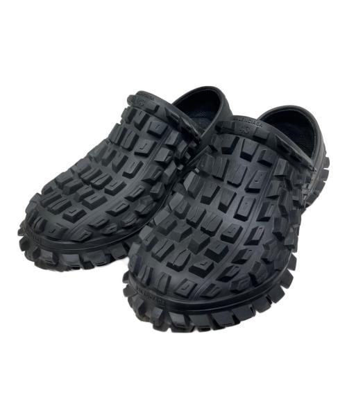 BALENCIAGA（バレンシアガ）BALENCIAGA (バレンシアガ) DEFENDER CLOG /ディフェンダー クロッグ/サンダル ブラック サイズ:43の古着・服飾アイテム