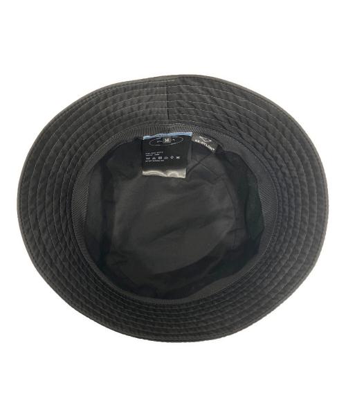 PRADA（プラダ）PRADA (プラダ) ロゴプレート ナイロンバケットハット ブラック サイズ:Mの古着・服飾アイテム