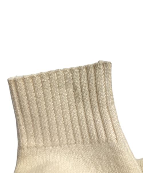 AMI Alexandre Mattiussi（アミアレクサンドルマテュッシ）AMI Alexandre Mattiussi (アミアレクサンドルマテュッシ) Ami De Coeur ファネルネック セーター アイボリー サイズ:Lの古着・服飾アイテム