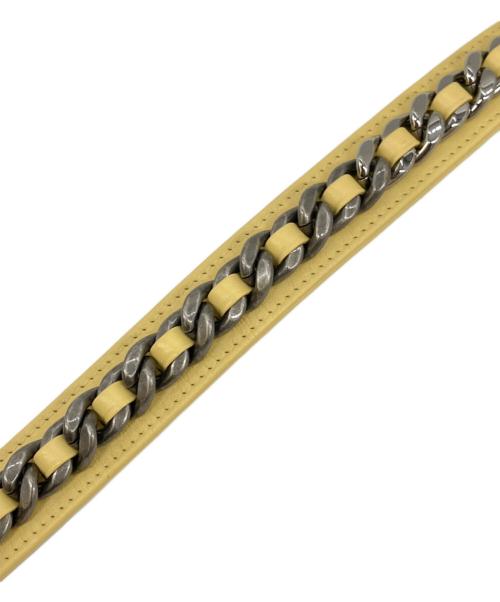 CHANEL（シャネル）CHANEL (シャネル) ココマーク ツイードショルダーポーチ イエローの古着・服飾アイテム