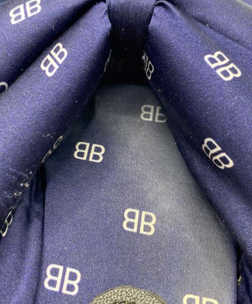 BALENCIAGA（バレンシアガ）BALENCIAGA (バレンシアガ) ロゴプリントサンダル ネイビー サイズ:36の古着・服飾アイテム