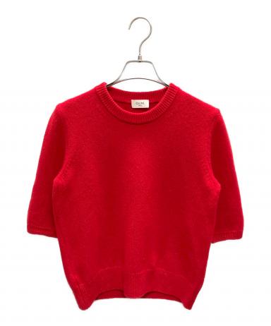 CELINE セリーヌ ニット レッド サイズ:L | メランジ カシミヤ ニット セーター (A082384D) | イタリア製 | トップス プルオーバー 【メンズ】【中古】 5607000027713266_01_4067w.jpeg