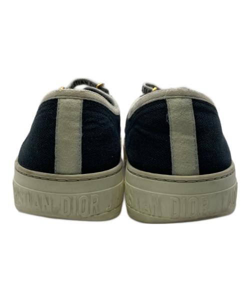 Christian Dior（クリスチャン ディオール）Christian Dior (クリスチャン ディオール) シグネチャー スニーカー ブラック×ホワイト サイズ:34 1/2の古着・服飾アイテム