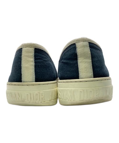 Christian Dior（クリスチャン ディオール）Christian Dior (クリスチャン ディオール) シグネチャー スニーカー ブラック×ホワイト サイズ:34 1/2の古着・服飾アイテム