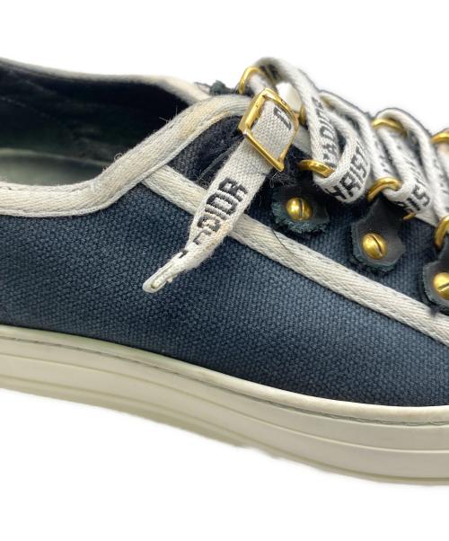 Christian Dior（クリスチャン ディオール）Christian Dior (クリスチャン ディオール) シグネチャー スニーカー ブラック×ホワイト サイズ:34 1/2の古着・服飾アイテム