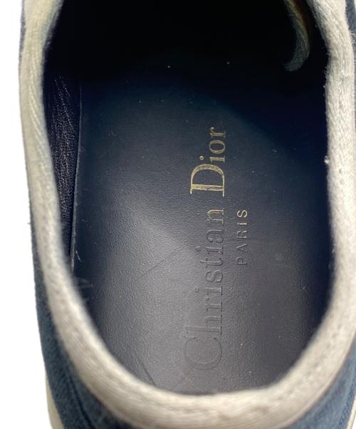 Christian Dior（クリスチャン ディオール）Christian Dior (クリスチャン ディオール) シグネチャー スニーカー ブラック×ホワイト サイズ:34 1/2の古着・服飾アイテム