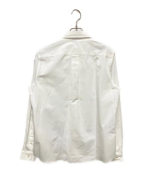 MIU MIU（ミュウミュウ）MIU MIU (ミュウミュウ) コットンポプリンシャツ ホワイト サイズ:37の古着・服飾アイテム