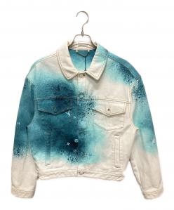 LOUIS VUITTON（ルイ ヴィトン）の古着「23ss スプレーモノグラム デニムトラッカージャケット」