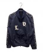 LOUIS VUITTONルイ ヴィトン）の古着「24SS フラワーバンドトラックジャケット」｜ネイビー