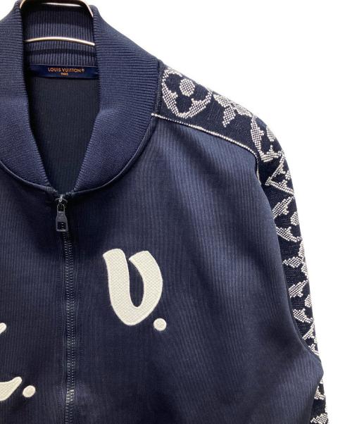 LOUIS VUITTON（ルイ ヴィトン）LOUIS VUITTON (ルイ ヴィトン) 24SS フラワーバンドトラックジャケット ネイビー サイズ:XLの古着・服飾アイテム