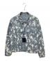 LOUIS VUITTON（ルイ ヴィトン）の古着「22AW LVリーフ総柄デニムジャケット」｜ライトブルー