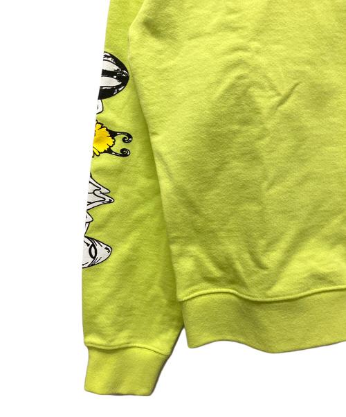 CHROME HEARTS（クロムハーツ）CHROME HEARTS (クロムハーツ) MATTY BOY(マッティボーイ) クルーネックスウェット イエロー サイズ:Mの古着・服飾アイテム