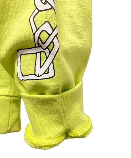 CHROME HEARTS（クロムハーツ）CHROME HEARTS (クロムハーツ) MATTY BOY(マッティボーイ) クルーネックスウェット イエロー サイズ:Mの古着・服飾アイテム