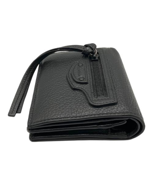 BALENCIAGA（バレンシアガ）BALENCIAGA (バレンシアガ) ネオ クラシック 2つ折り コンパクトウォレット ブラック サイズ:-の古着・服飾アイテム