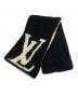 LOUIS VUITTON（ルイ ヴィトン）の古着「ウールマフラーコンフィー　M79399」｜ホワイト×ブラック