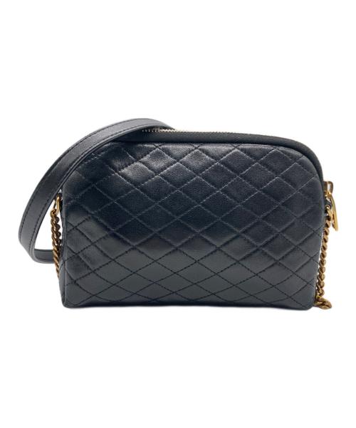 Saint Laurent Paris（サンローランパリ）Saint Laurent Paris (サンローランパリ) カサンドラ キルティングショルダーポーチ ブラックの古着・服飾アイテム