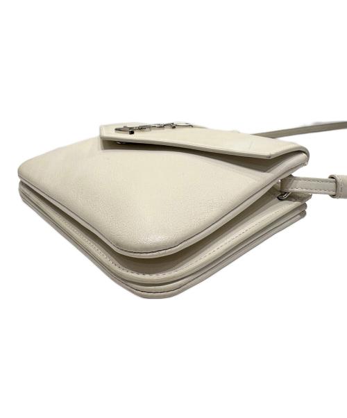 Saint Laurent Paris（サンローランパリ）Saint Laurent Paris (サンローランパリ) カサンドラ ショルダーウォレットバッグ ホワイト サイズ:-の古着・服飾アイテム