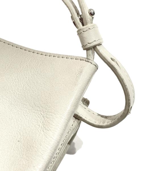 Saint Laurent Paris（サンローランパリ）Saint Laurent Paris (サンローランパリ) カサンドラ ショルダーウォレットバッグ ホワイト サイズ:-の古着・服飾アイテム