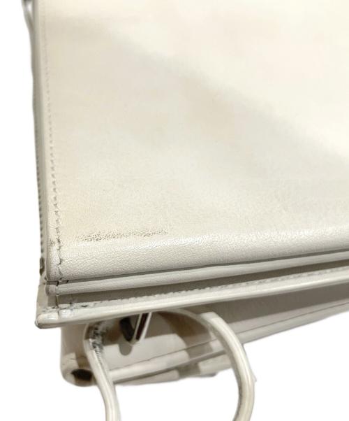 Saint Laurent Paris（サンローランパリ）Saint Laurent Paris (サンローランパリ) カサンドラ ショルダーウォレットバッグ ホワイト サイズ:-の古着・服飾アイテム