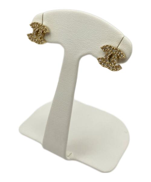 CHANEL（シャネル）CHANEL (シャネル) ココマーク ビジューデザインピアスの古着・服飾アイテム