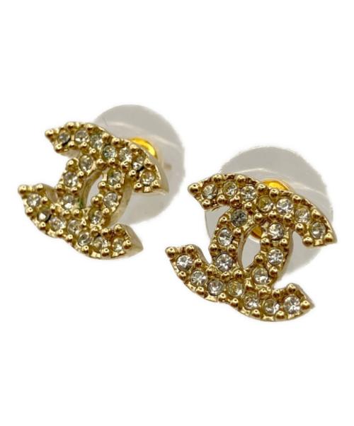 CHANEL（シャネル）CHANEL (シャネル) ココマーク ビジューデザインピアスの古着・服飾アイテム