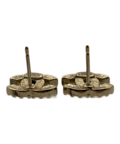 CHANEL（シャネル）CHANEL (シャネル) ココマーク ビジューデザインピアスの古着・服飾アイテム