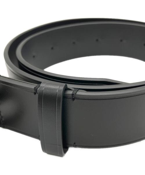 BALENCIAGA（バレンシアガ）BALENCIAGA (バレンシアガ) BBロゴレザーベルト ブラック サイズ:80の古着・服飾アイテム