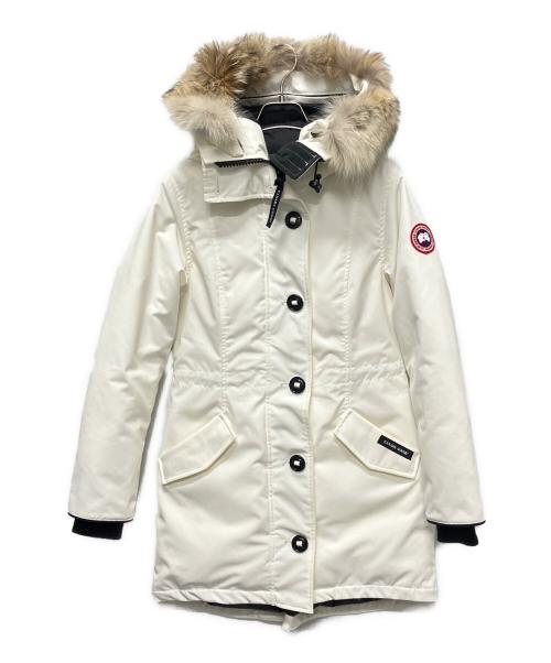 CANADA GOOSE（カナダグース）CANADA GOOSE (カナダグース) ROSSCLAIR PARKA/ダウンジャケット/ダウンコート ホワイト サイズ:Sの古着・服飾アイテム