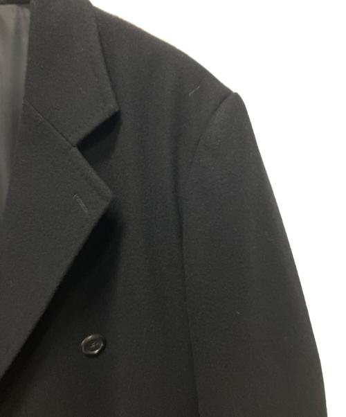 LAD MUSICIAN（ラッドミュージシャン）LAD MUSICIAN (ラッドミュージシャン) 25AW ダブルブレストチェスターコート ブラック サイズ:42の古着・服飾アイテム