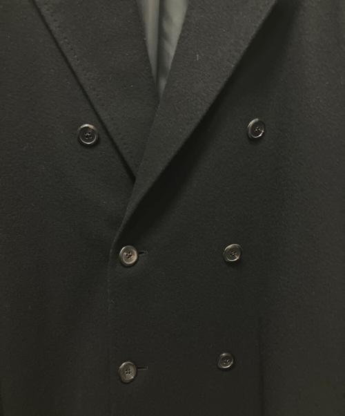 LAD MUSICIAN（ラッドミュージシャン）LAD MUSICIAN (ラッドミュージシャン) 25AW ダブルブレストチェスターコート ブラック サイズ:42の古着・服飾アイテム
