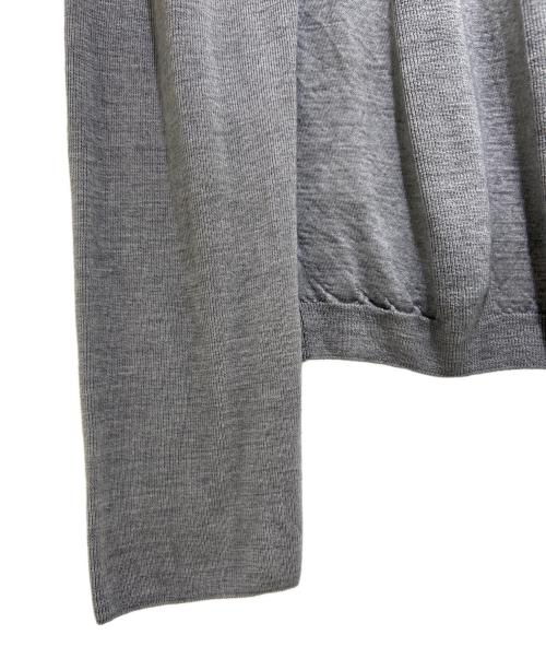 MADISON BLUE（マディソンブルー）MADISON BLUE (マディソンブルー) RANDOM RIB CREW NECK PO MNS グレー サイズ:４の古着・服飾アイテム