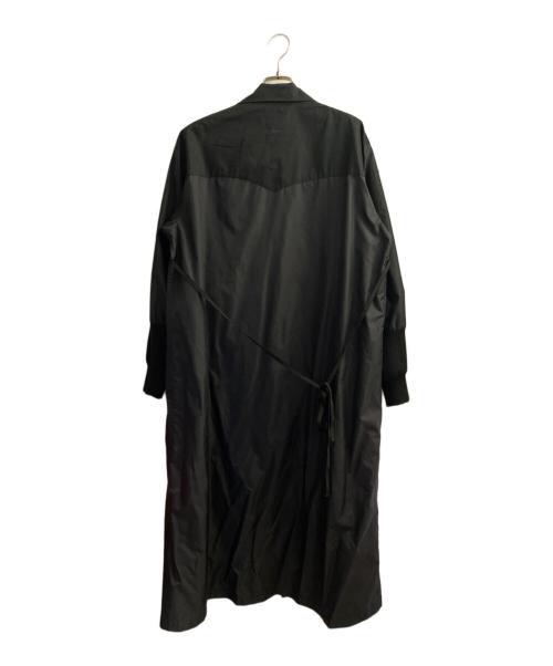 Jean Paul GAULTIER（ジャンポールゴルチェ）Jean Paul GAULTIER (ジャンポールゴルチェ) ステンカラーコート ブラック サイズ:40の古着・服飾アイテム