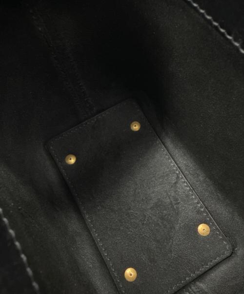 Saint Laurent Paris（サンローランパリ）Saint Laurent Paris (サンローランパリ) LE37 MINI/カサンドラ/バケット2WAYショルダーバッグ ブラックの古着・服飾アイテム