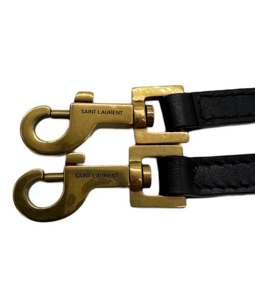 Saint Laurent Paris（サンローランパリ）Saint Laurent Paris (サンローランパリ) LE37 MINI/カサンドラ/バケット2WAYショルダーバッグ ブラックの古着・服飾アイテム