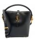 Saint Laurent Paris（サンローランパリ）の古着「LE37 MINI/カサンドラ/バケット2WAYショルダーバッグ」｜ブラック