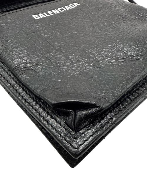 BALENCIAGA（バレンシアガ）BALENCIAGA (バレンシアガ) エクスプローラー ショルダーバッグ  ブラックの古着・服飾アイテム