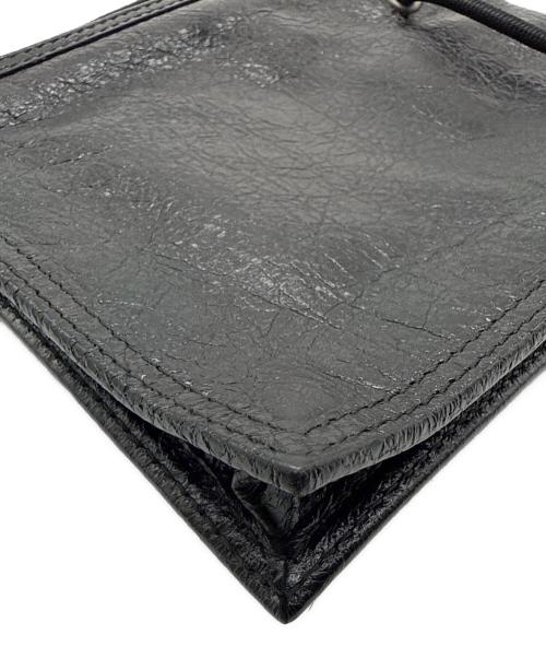 BALENCIAGA（バレンシアガ）BALENCIAGA (バレンシアガ) エクスプローラー ショルダーバッグ  ブラックの古着・服飾アイテム