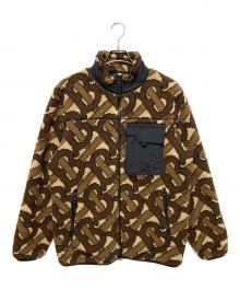 BURBERRY（バーバリー）の古着「TBモノグラムボアジャケット」｜ブラウン