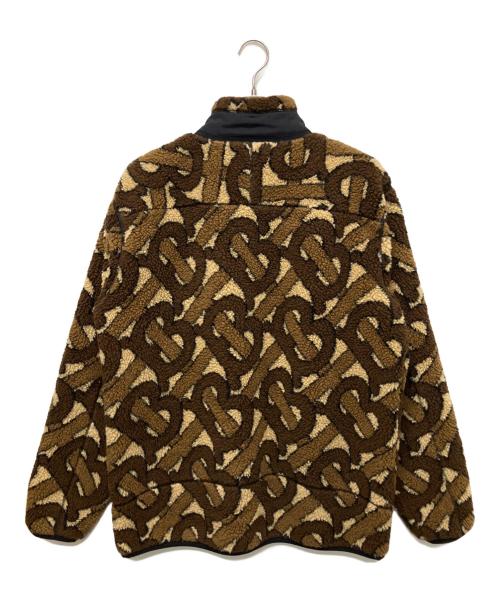 BURBERRY（バーバリー）BURBERRY (バーバリー) TBモノグラムボアジャケット ブラウン サイズ:52の古着・服飾アイテム