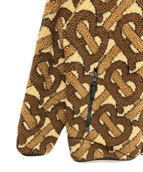 BURBERRY（バーバリー）BURBERRY (バーバリー) TBモノグラムボアジャケット ブラウン サイズ:52の古着・服飾アイテム