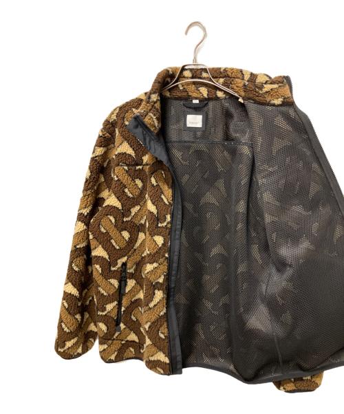 BURBERRY（バーバリー）BURBERRY (バーバリー) TBモノグラムボアジャケット ブラウン サイズ:52の古着・服飾アイテム