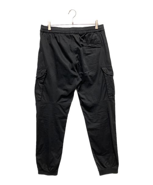 STONE ISLAND（ストーンアイランド）STONE ISLAND (ストーンアイランド) ロゴパッチカーゴパンツ ブラック サイズ:34の古着・服飾アイテム