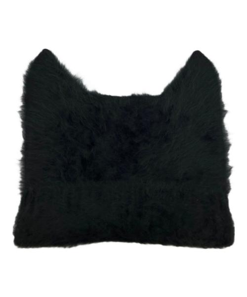 LAD MUSICIAN（ラッドミュージシャン）LAD MUSICIAN (ラッドミュージシャン) CASHMERE KINT DEVIL CAP ブラック サイズ:Freeの古着・服飾アイテム