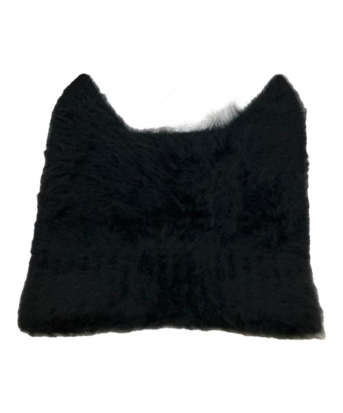 LAD MUSICIAN（ラッドミュージシャン）LAD MUSICIAN (ラッドミュージシャン) CASHMERE KINT DEVIL CAP ブラック サイズ:Freeの古着・服飾アイテム