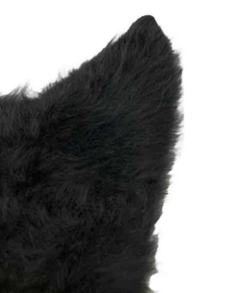 LAD MUSICIAN（ラッドミュージシャン）LAD MUSICIAN (ラッドミュージシャン) CASHMERE KINT DEVIL CAP ブラック サイズ:Freeの古着・服飾アイテム